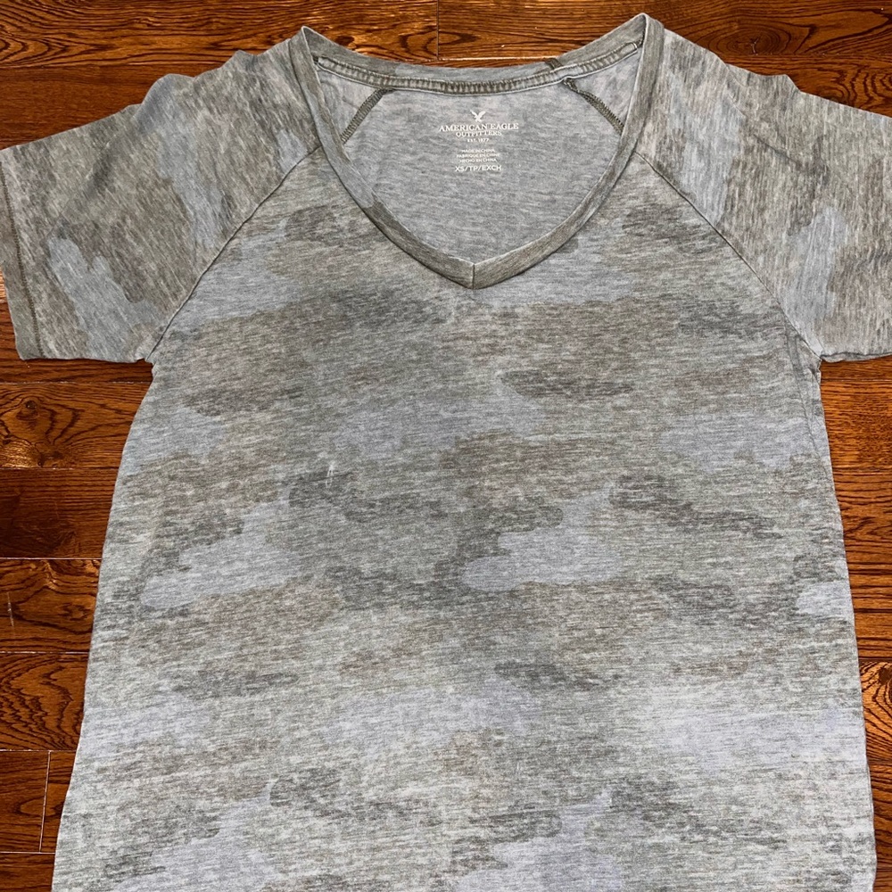 Camouflage American Eagle Tee